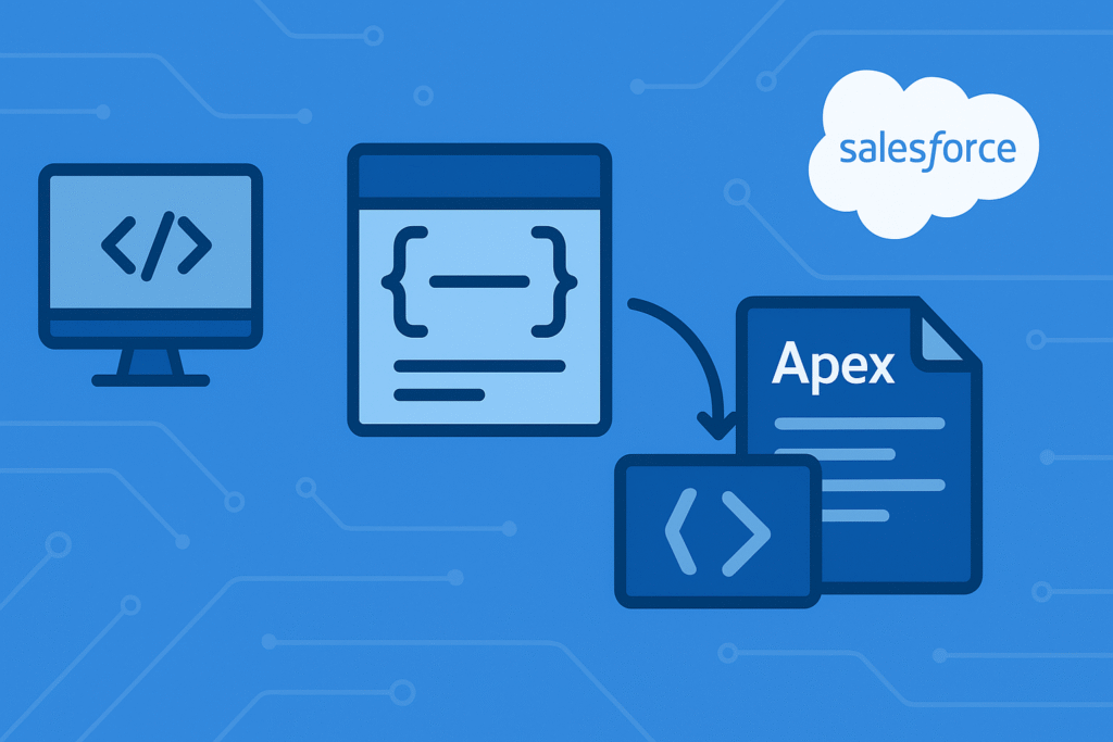 Salesforce Apex Trigger Handler Pattern illustration