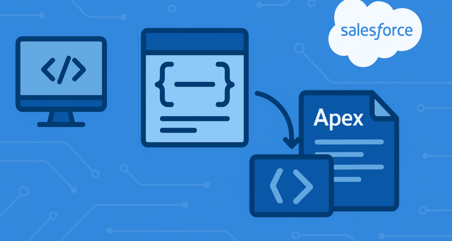 Salesforce Apex Trigger Handler Pattern illustration